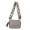 EGO ES0223PS 270026WL szürke női bőr oldaltáska 15 x 21 x 7 cm
