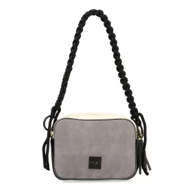  EGO ES0223PS 270026WL szürke női bőr oldaltáska 15 x 21 x 7 cm