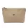 Gregorio COSMETICS-005 taupe női bőr kozmetikai táska 21 x 13 x 8 cm