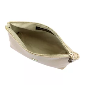   Gregorio COSMETICS-005 taupe női bőr kozmetikai táska 21 x 13 x 8 cm