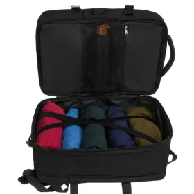   Peterson PTN 24421 fekete laptoptartós osztott kabintáska, fedélzeti hátizsák 45 x 30 x 25 cm