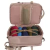 Peterson PTN 24421 taupe laptoptartós osztott kabintáska, fedélzeti hátizsák 45 x 30 x 25 cm