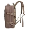 Peterson PTN 24421 taupe laptoptartós osztott kabintáska, fedélzeti hátizsák 45 x 30 x 25 cm