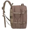 Peterson PTN 24421 taupe laptoptartós osztott kabintáska, fedélzeti hátizsák 45 x 30 x 25 cm