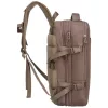 Peterson PTN 24421 taupe laptoptartós osztott kabintáska, fedélzeti hátizsák 45 x 30 x 25 cm