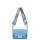 EGO ES0312WF 010026WL világoskék női bőr oldaltáska, crossbody 18 x 3 x 24 cm