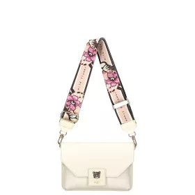   EGO ES0312WF 060026WL bézs női bőr oldaltáska, crossbody 18 x 3 x 24 cm
