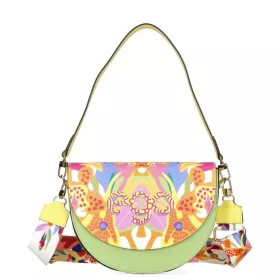   EGO ES0194RA 050126WL mintás női bőr válltáska, oldaltáska 27 x 7 x 21 cm