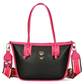   EGO ES0309WF 030026WL fekete női bőr válltáska 33 x 8 x 26 cm