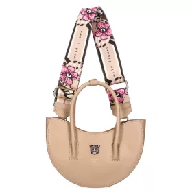   EGO ES0310WF 060026WL mogyoró női bőr kézitáska, crossbody 20 x 18 x 11 cm