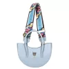 EGO ES0310WF 010026WL világoskék női bőr kézitáska, crossbody 20 x 18 x 11 cm