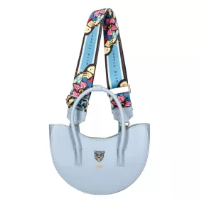   EGO ES0310WF 010026WL világoskék női bőr kézitáska, crossbody 20 x 18 x 11 cm