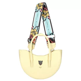   EGO ES0310WF 050026WL krém női bőr kézitáska, crossbody 20 x 18 x 11 cm