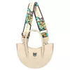 EGO ES0310WF 040026WL bézs női bőr kézitáska, crossbody 20 x 18 x 11 cm