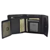 EL FORREST 936-67 RFID fekete női bőr pénztárca 12 x 9 x 3 cm