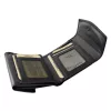 EL FORREST 936-67 RFID fekete női bőr pénztárca 12 x 9 x 3 cm