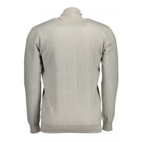 U.S. Polo férfi szürke garbós pulóver, pulcsi XL