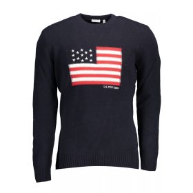 U.S. POLO férfi kék pulóver 2XL