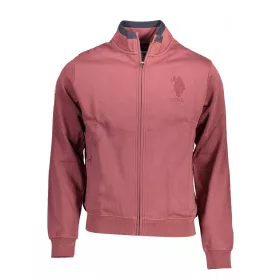 U.S. POLO férfi lila pulóver
