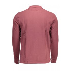 U.S. POLO férfi lila galléros, hosszú ujjú felső 2XL