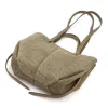 Luka 24-082 CROCO taupe női bőr kézitáska, válltáska 31 x 25 x 11 cm
