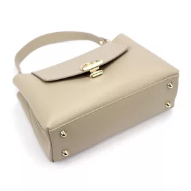   Luka 24-036 DOLLARO taupe női bőr kézitáska, válltáska 26 x 17 x 10 cm