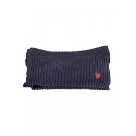 U.S. POLO férfi kék kötött sál