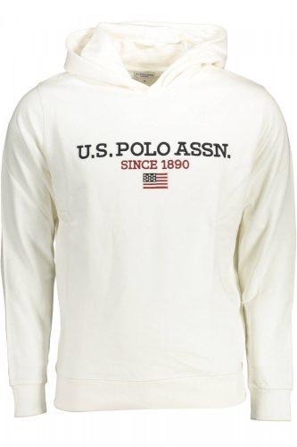 U.S. POLO férfi fehér pulóver 2XL