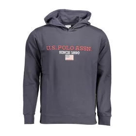 U.S.POLO pulóver, férfi, kék