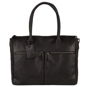   Burkely Vintage Valerie sötétbarna bőr laptoptáska 15"