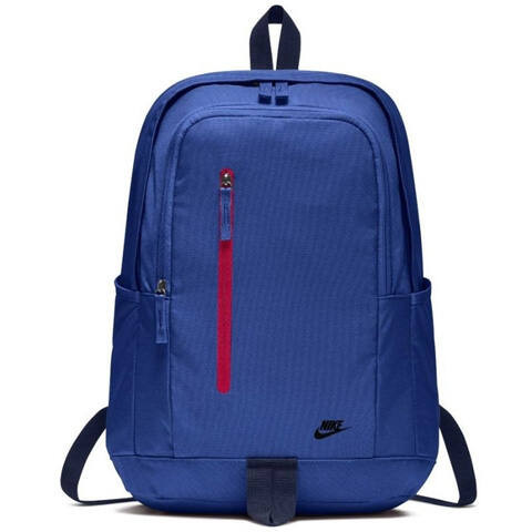 Nike All Access Soleday iskolatáska, hátizsák kék színben 36×46×18 cm