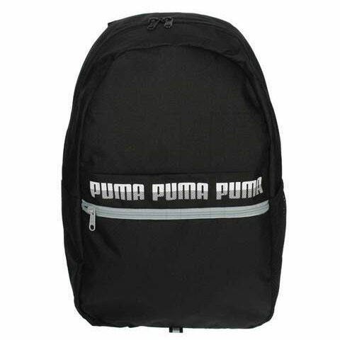 Puma fekete kétrekeszes iskolatáska, hátizsák 44×30×14 cm