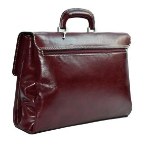 Rialto tripla rekeszes olasz bőr aktatáska 