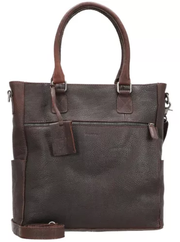 Burkely Antique Avery Tote  laptoptartós bőr válltáska, shopper 13"