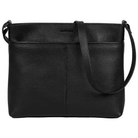  Burkely Antik Avery fekete női bőr válltáska 30,5 x 27 x 9,5 cm