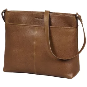   Burkely Antik Avery konyakbarna női bőr válltáska 30,5 x 27 x 9,5 cm