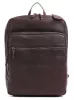 Burkely Antique Avery sötétbarna bőr hátizsák, laptop tartóval 15,6"
