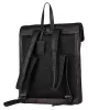 Burkely Antique Avery fekete bőr hátizsák, backpack 14"