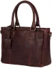 Burkely Fundamentals Antique Avery Handbag barna női bőr válltáska, kézitáska 33 x 21 x 12 cm
