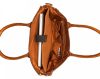 Burkely Antique Avery konyak barna női bőr laptoptáska, válltáska 15,6"