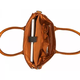   Burkely Antique Avery konyak barna női bőr laptoptáska, válltáska 15,6"