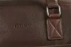 Burkely Antique Avery sötétbarna női bőr laptoptáska, válltáska 14"