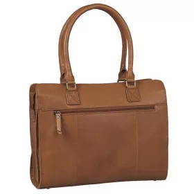   Burkely Antique Avery barna női bőr laptoptáska, válltáska 14"