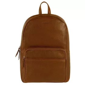   Burkely Antique Avery konyak bőr hátizsák, laptop tartóval 14"