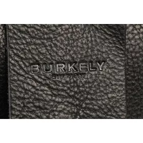   Burkely Antique Avery nagyméretű fekete bőr laptoptáska 17"