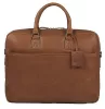Burkely Antique Avery nagyméretű konyak színű bőr laptoptáska 17"