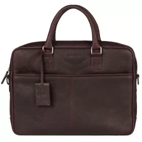   Burkely Antique Avery sötétbarna bőr laptoptáska 15,6"