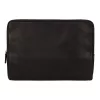 Burkely fekete bőr laptoptartó, 15,6"