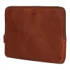 Burkely konyakszínű bőr laptoptartó, 15,6"