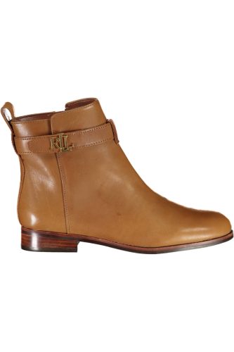 Ralph Lauren női konyakbarna csizma